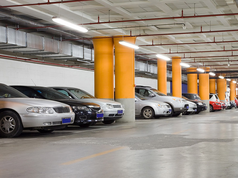LED tube light car park