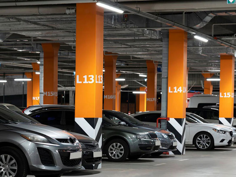 LED tube light car park